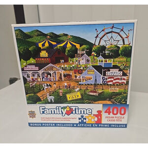 MasterPieces Family Time Summer Carnival 400 Piece Jigsaw Puzzle‎ 24"x18" #31901